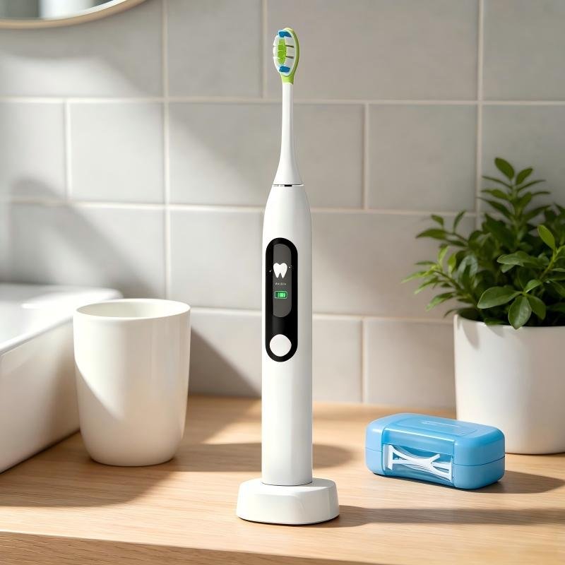 D92 LCD Screen Display Sonic Toothbrush