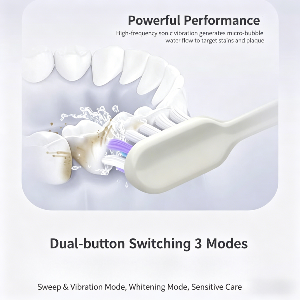 S1 Dual Action Sonic Toothbrush